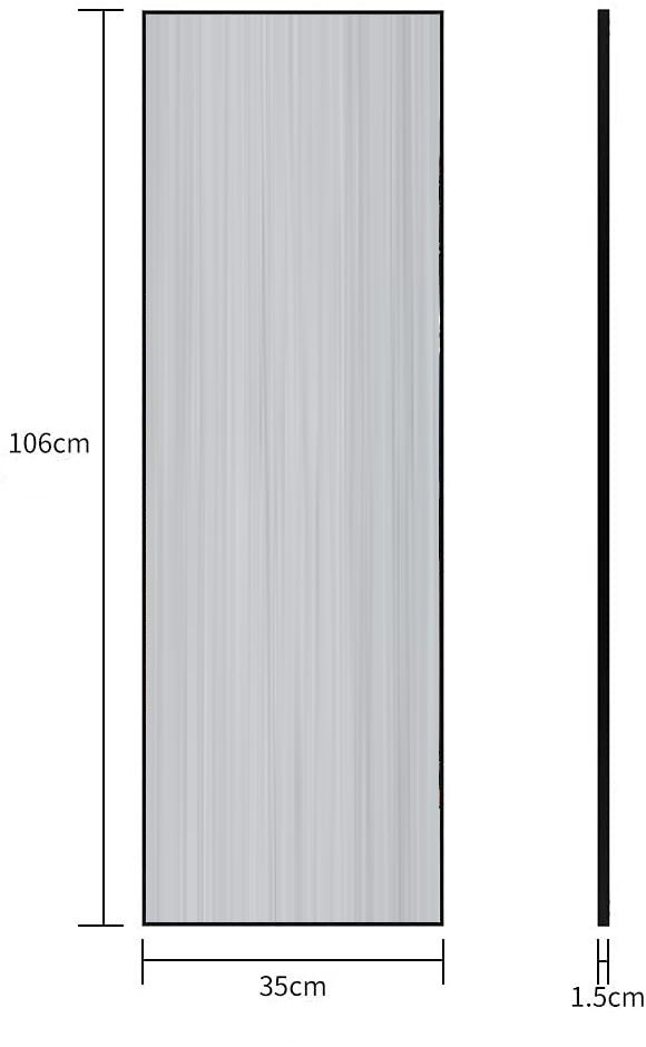 Full-Length Mirror Long Standing for Bedroom and Bathroom